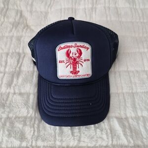 Navy Trucker Hat